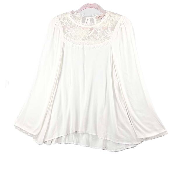 Philosophy Boho Lace Long Sleeve Top Size Small NWT - Picture 1 of 9